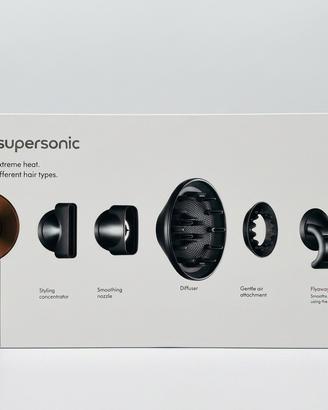 Dyson Supersonic NUOVO sigillato, 5 accessori