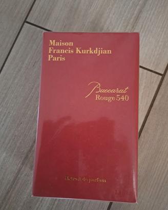 Baccarat rouge 540