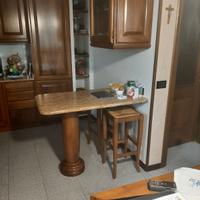 cucina completa in noce legno massello