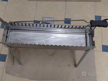 cuoci spiedini elettrica o a carbone