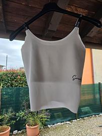 Top Samantha Skincare bianco taglia S