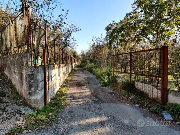 Terreno fronte strada e terreno con fabbricato