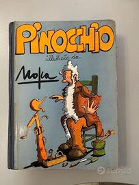 Pinocchio Carlo Collodi illustrato da Mosca 1950