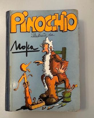 Pinocchio Carlo Collodi illustrato da Mosca 1950