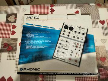 Mixer Phonic MU 502