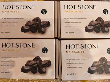 Pietre hotstone set massaggio 