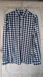 camicia a scacchi taglia M