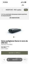 Box da tetto originale Dacia MAI usato