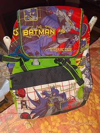 batman zaino scuola