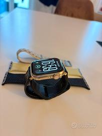 Apple watch cellular - acciaio oro (serie 9)