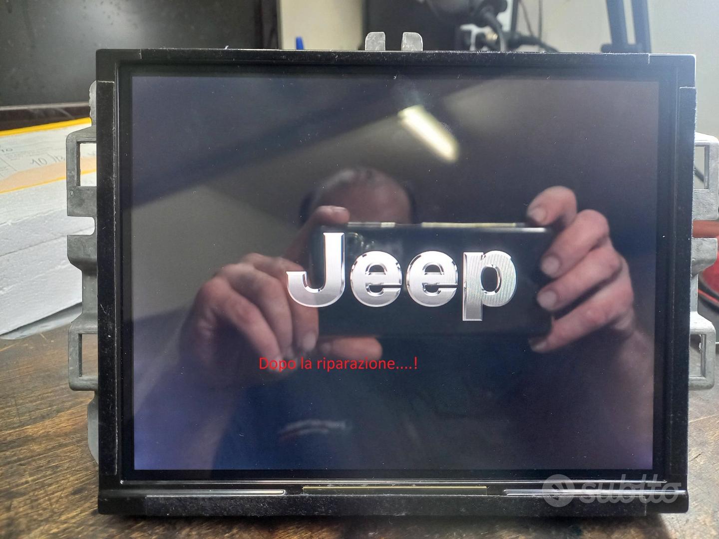 Touch Screnn Vetro Jeep Compass Renegade Per Uconnect 8.4 Per Ripazione - Foto 8