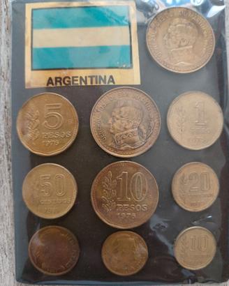 Lotto 4 Set Monete Collezione Vintage