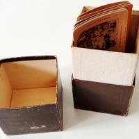 Cofanetto Contenitore '800 - 9 foto stereoscopiche