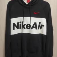 felpa nera e bianca nike taglia S uomo