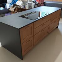 CUCINA CREO (Gruppo LUBE) in Massello + penisola