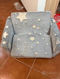 Divanetto per bambini in pile
