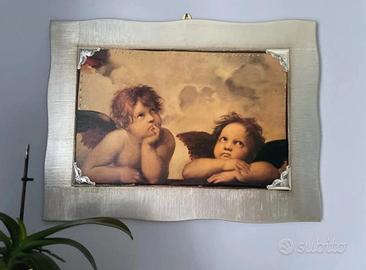 Quadro con immagine putti