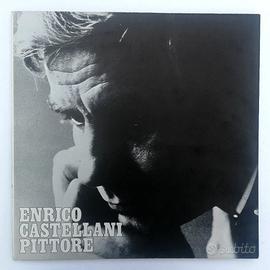 Enrico Castellani pittore testo di Agnetti raro