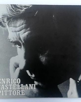 Enrico Castellani pittore testo di Agnetti raro