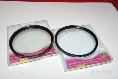 filtri 62mm uv + lente addizionali per macro + 2