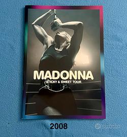 MADONNA TOUR BOOK STICKY 2008