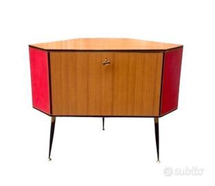 Mobile bar angolare anni 50 60