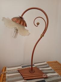 lampada in ferro battuto 