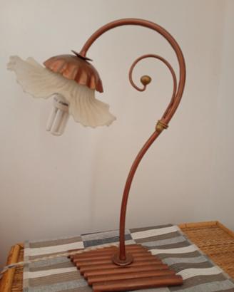 lampada in ferro battuto 