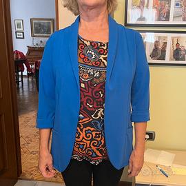 Giacca senza bottoni