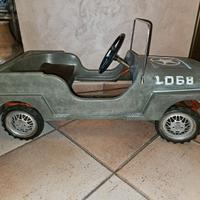 Macchina Jeep americana giocattolo antica