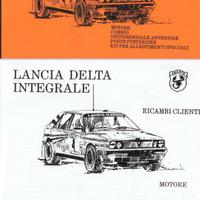 Manuale ricambi per Lancia Delta Integrale rally