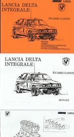 Manuale ricambi per Lancia Delta Integrale rally