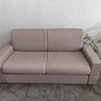 Divano letto in tessutto