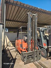 Carrello elevatore diesel marca Linde portata 3000