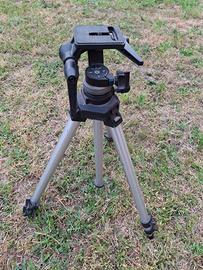 Treppiedi fotografico Manfrotto vintage