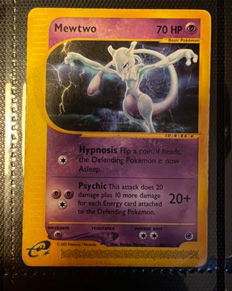 Pokemon Mewtwo 56/165 Expedition e-read 2002 ENG