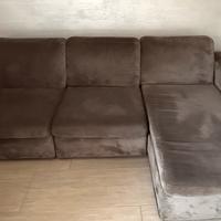 Divano  con  chaise longue