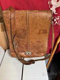 Borsello in pelle  vintage uomo