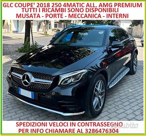 Glc coupe 2018 4matic 250 disponibile per ricambi