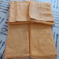 Set Gabel spugna asciugamani x2 pers giallo nuovo