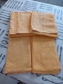 Set Gabel spugna asciugamani x2 pers giallo nuovo