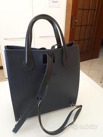 borsa zaino o bag blu