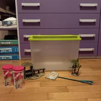  kit per pesci rossi/tartarughe