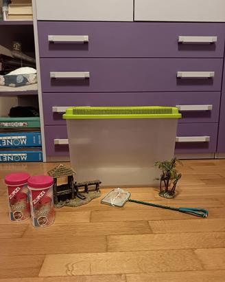  kit per pesci rossi/tartarughe