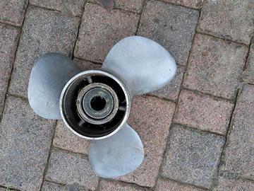 Elica Quicksilver in acciaio per motori fuoribordo
