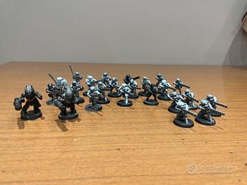 Warhammer 40k Impero T’au - 24 miniature no paint