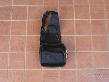 Borsello tattico monospalla uomo nero