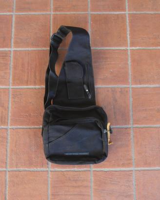 Borsello tattico monospalla uomo nero