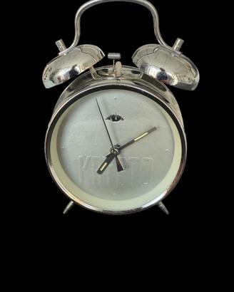 Sveglia vintage a doppia campana in metallo