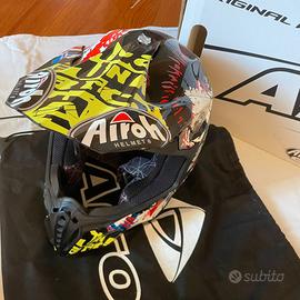 CASCO AIROH cross - taglia S,  + mascherina 100%